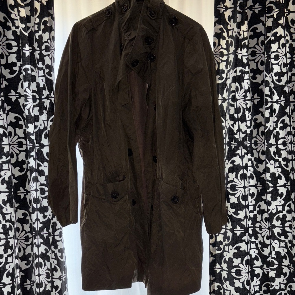 Lane Bryant Dark Brown Trench Coat